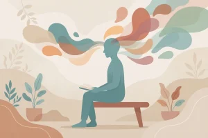 Illustration representing emotional intelligence and reading emotions